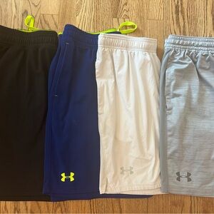 Lot of 4 UA shorts - men’s size large